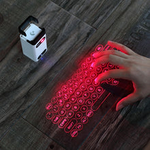 Load image into Gallery viewer, Bluetooth virtual laser keyboard Wireless Projection keyboard Portable for computer Phone pad Laptop With Mouse function hot