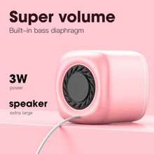 Load image into Gallery viewer, USB Computer Speaker for Laptop PC Subwoofer Wired Music Player Audio Speakers Deep Bass Sound Loudspeaker Not Bluetooth Speaker