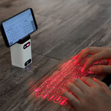 Load image into Gallery viewer, Bluetooth virtual laser keyboard Wireless Projection keyboard Portable for computer Phone pad Laptop With Mouse function hot