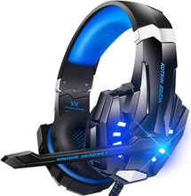 Load image into Gallery viewer, G9000 Computer Stereo Gaming Headphones Deep Bass Game Earphone Headset with Mic LED Light+Gaming Mouse+Gaming Mouse Pad
