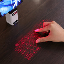 Load image into Gallery viewer, Bluetooth virtual laser keyboard Wireless Projection keyboard Portable for computer Phone pad Laptop With Mouse function hot