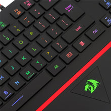 Load image into Gallery viewer, Gaming Keyboard K502 Redragon Kaeyboard RGB LED Backlit Illuminated Keyboard 104 Key Computer Gaming Keyboard SilentWrist Rest
