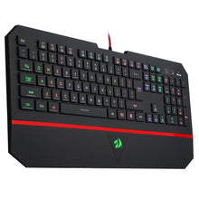 Load image into Gallery viewer, Gaming Keyboard K502 Redragon Kaeyboard RGB LED Backlit Illuminated Keyboard 104 Key Computer Gaming Keyboard SilentWrist Rest
