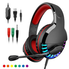 Load image into Gallery viewer, 3.5mm Gaming Headset Mic LED Headphones Stereo USB Wired Gamer Headphone with 50MM Driver For Computer PC Laptop XBOX / PS4
