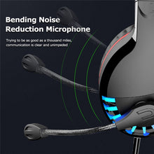 Load image into Gallery viewer, 3.5mm Gaming Headset Mic LED Headphones Stereo USB Wired Gamer Headphone with 50MM Driver For Computer PC Laptop XBOX / PS4
