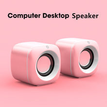 Load image into Gallery viewer, USB Computer Speaker for Laptop PC Subwoofer Wired Music Player Audio Speakers Deep Bass Sound Loudspeaker Not Bluetooth Speaker
