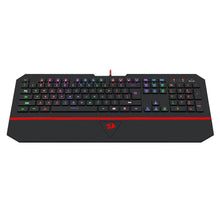 Load image into Gallery viewer, Gaming Keyboard K502 Redragon Kaeyboard RGB LED Backlit Illuminated Keyboard 104 Key Computer Gaming Keyboard SilentWrist Rest
