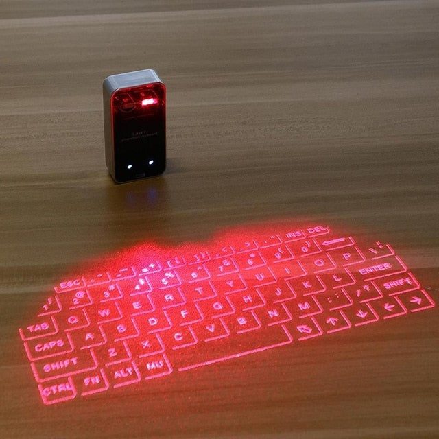 Bluetooth virtual laser keyboard Wireless Projection keyboard Portable for computer Phone pad Laptop With Mouse function hot