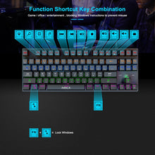 Load image into Gallery viewer, Gaming Keyboard Mechanical Keyboard Backlight RGB Backlit Game Keyboards Russian Keycaps for Gamer PC Computer Gaming Keyboard
