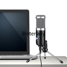 Load image into Gallery viewer, Usb Condenser Microphone Computer Microphone For Youtube Podcast Recording Instrument Play Live Voice Chat Microphone
