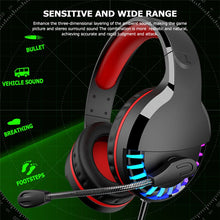 Load image into Gallery viewer, 3.5mm Gaming Headset Mic LED Headphones Stereo USB Wired Gamer Headphone with 50MM Driver For Computer PC Laptop XBOX / PS4
