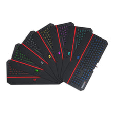 Load image into Gallery viewer, Gaming Keyboard K502 Redragon Kaeyboard RGB LED Backlit Illuminated Keyboard 104 Key Computer Gaming Keyboard SilentWrist Rest
