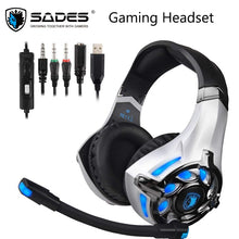 Load image into Gallery viewer, Sades SA822T Gaming Headset Gamer Earphones Over-Ear Gaming Headphones for PS4, Xbox PC Computer Mobile Phone
